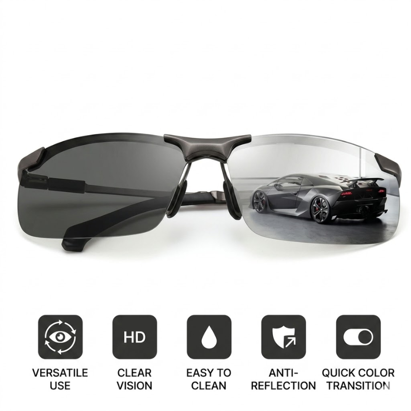 Tactix™ Photochromic Polarized Glasses